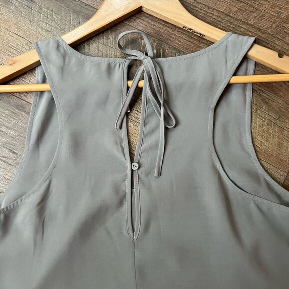 Gap Silver/Grey Sheer Elegant Tank Sz M NWT🏷 - Picture 12 of 15